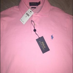 Polo Ralph Lauren Pink Slim Fit Polo Shirt